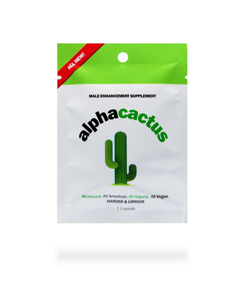 "Boost Your Confidence and Satisfaction with AlphaCactus - The Natural Solution for Male Enhancement - Organic Fuel