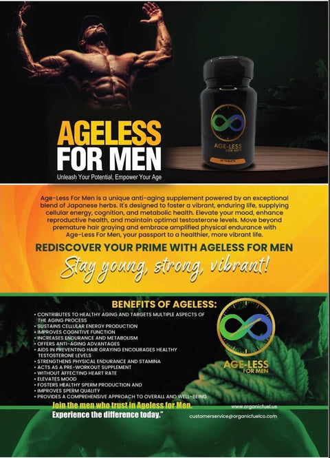 Ageless For Men - Organic Fuel