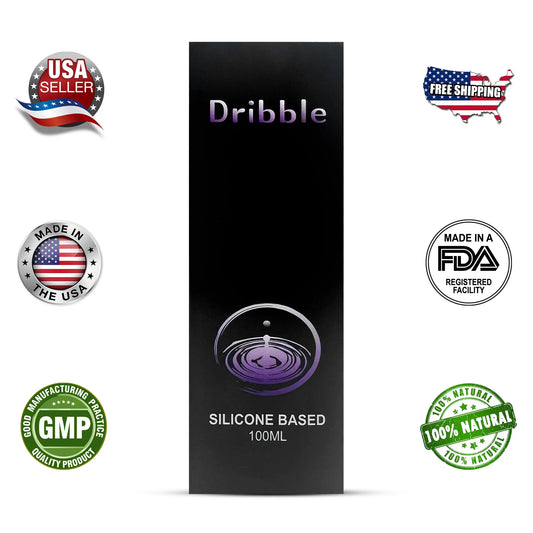 Dribble Silicone Based Lube, Ultra Long-Lasting Personal Luxury Lubricant